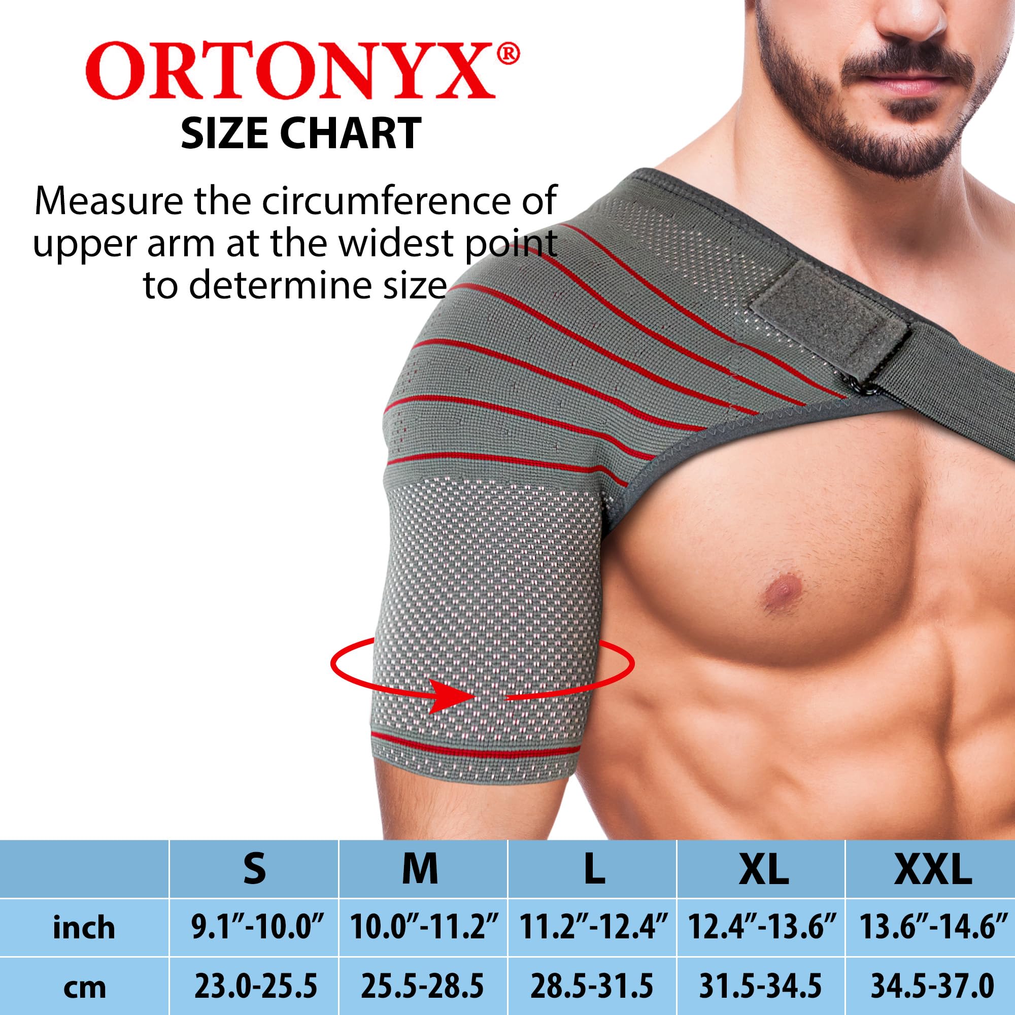 ORTONYX Shoulder Brace View 2
